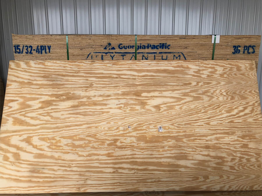 AC and BC Sanded Plywood